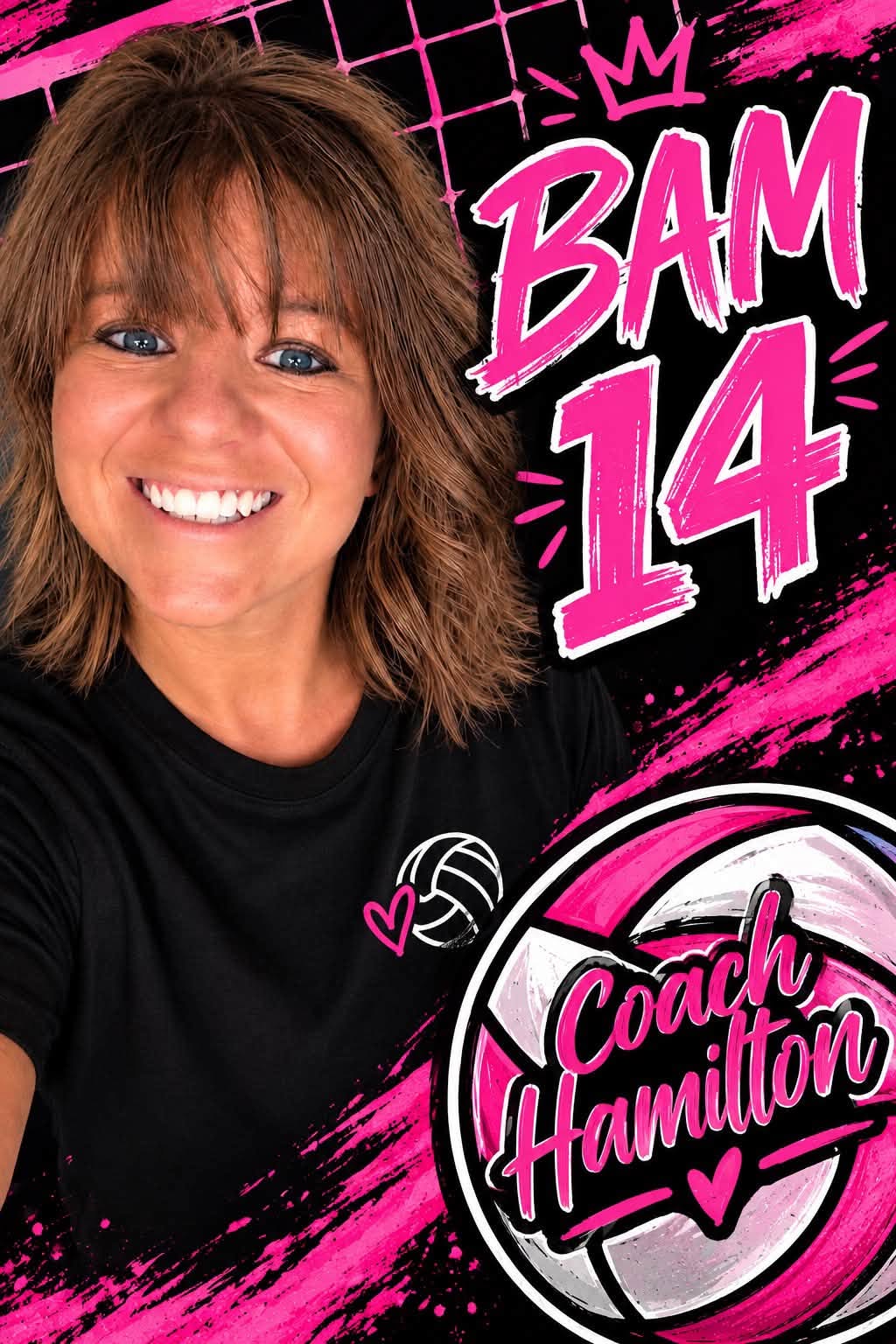 Emily Hamilton in the BAM 14 coach announcement
