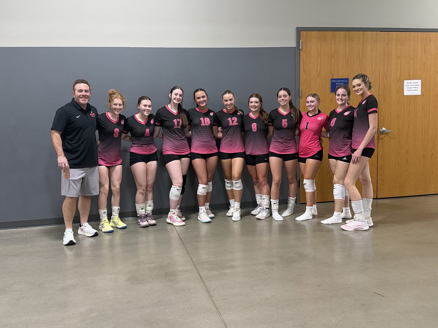 Joshua Devore with a BAMVC team after competition